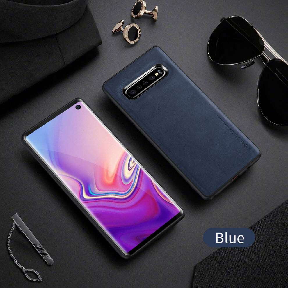 X-Level tok műbőr felülettel Samsung Galaxy S10 - barna