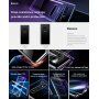 Baseus műanyag védő tok Samsung Galaxy S10 - transzparens