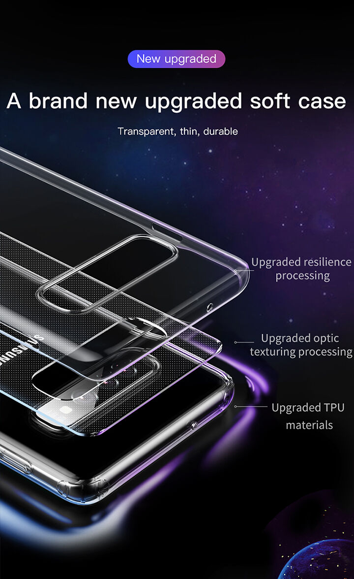 Baseus műanyag védő tok Samsung Galaxy S10 - transzparens