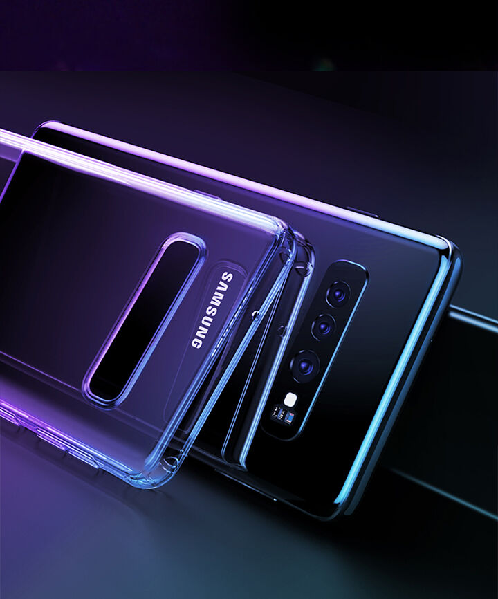 Baseus műanyag védő tok Samsung Galaxy S10 - transzparens