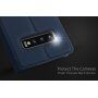 Dux Ducis Skin Pro flip cover tok Samsung Galaxy S10 Plus - rózsaszín-arany