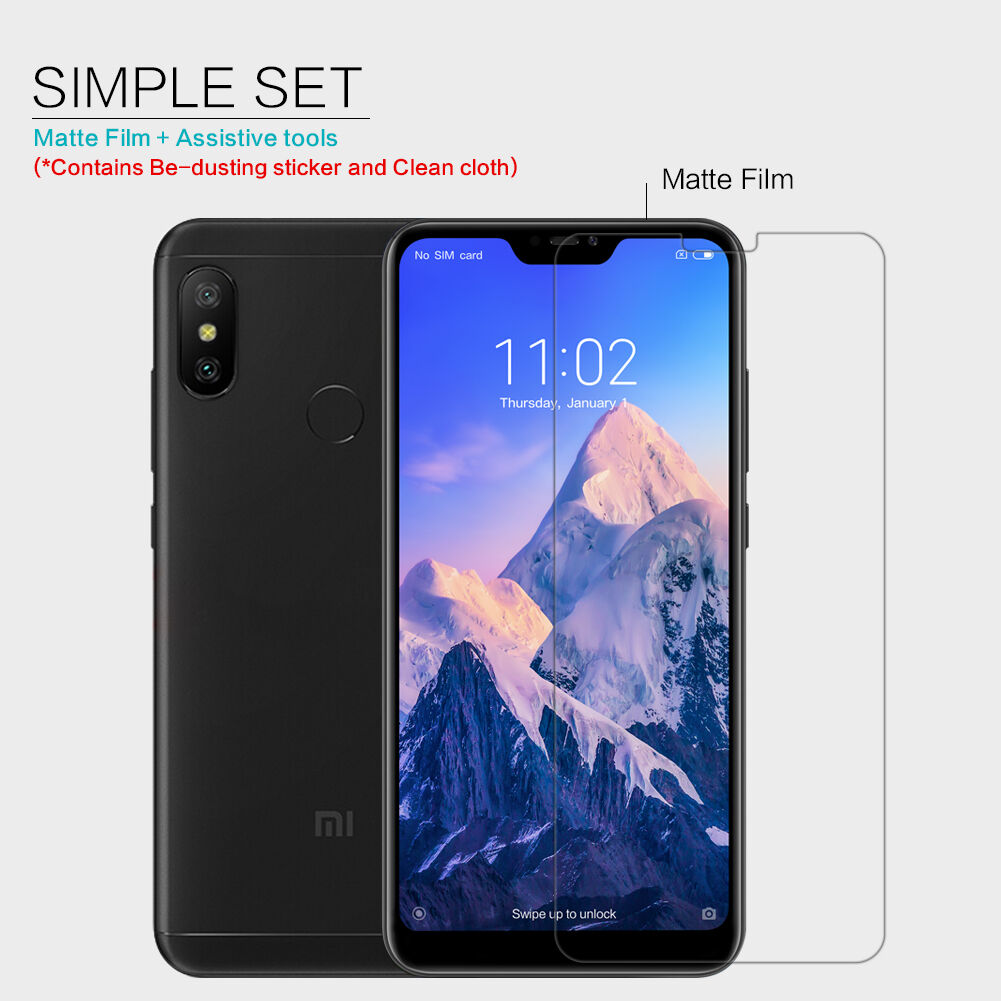 Nillkin karcálló védő fólia Xiaomi Mi A2 Lite