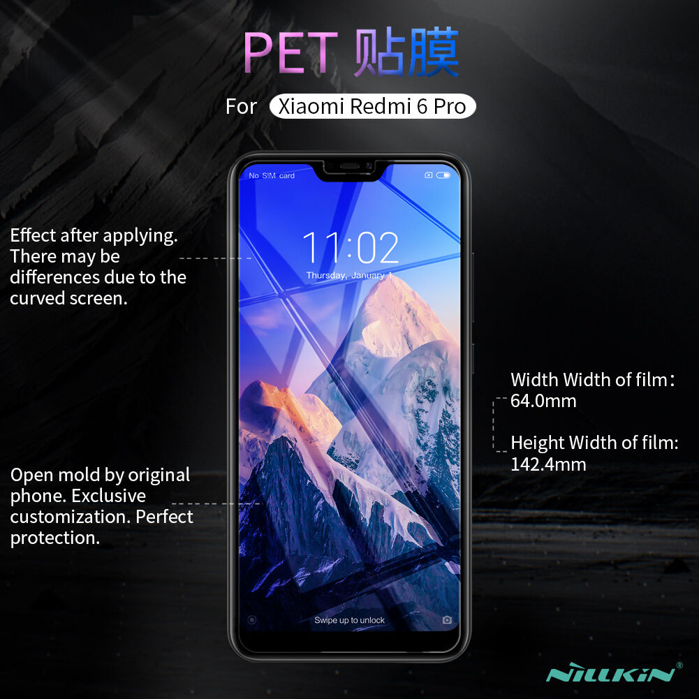 Nillkin karcálló védő fólia Xiaomi Mi A2 Lite