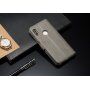 LC.imeeke pénztárcás bőr tok Xiaomi Redmi Note 6 - kávé szín