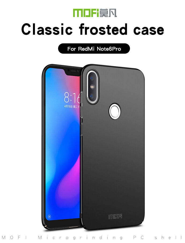 Mofi ultravékony matt tok Xiaomi Redmi Note 6 - piros