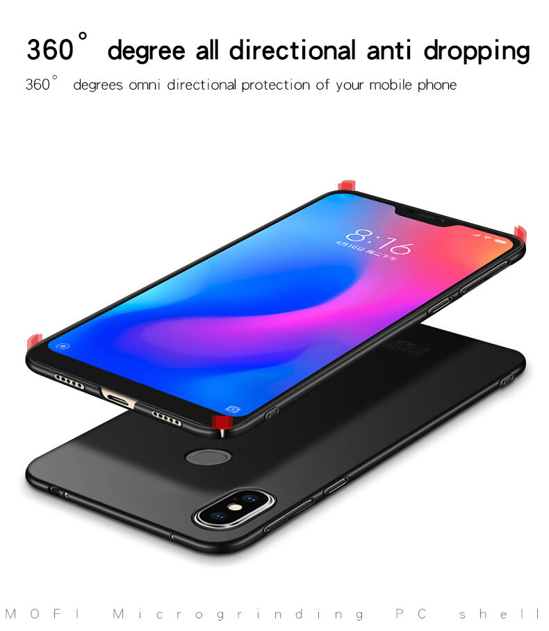 Mofi ultravékony matt tok Xiaomi Redmi Note 6 - piros
