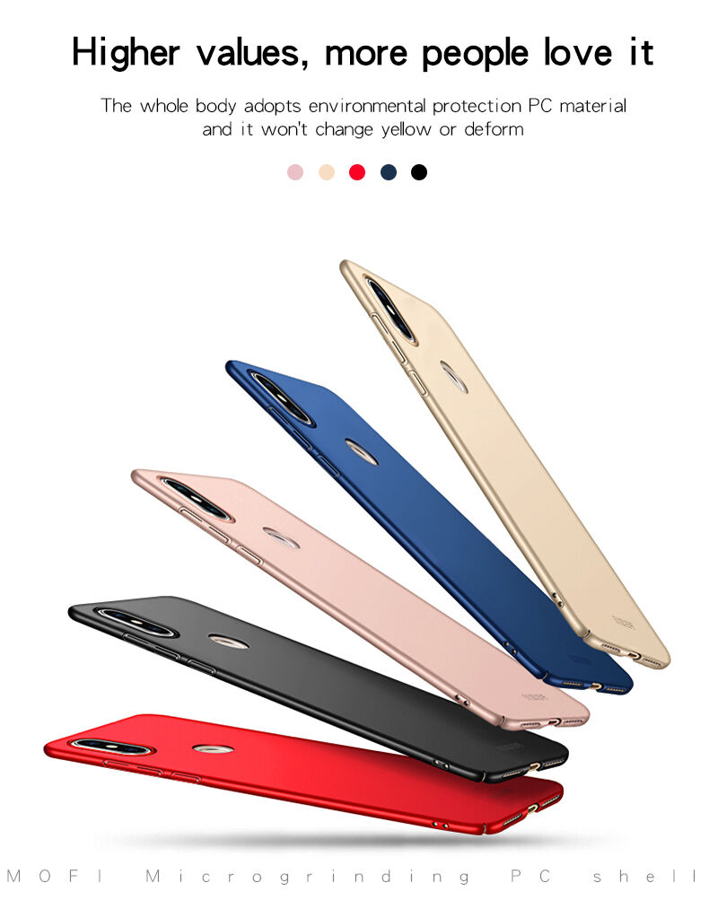 Mofi ultravékony matt tok Xiaomi Redmi Note 6 - fekete
