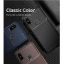 Ipaky puha védő tok karbon szál textúrával Xiaomi Redmi Note 6 - fekete