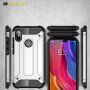 Szuper tartós Armor tok Xiaomi Redmi Note 6 - ezüst