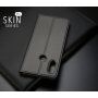 Dux Ducis védő bőr tok Xiaomi Redmi Note 6 - sötétkék