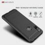 Védő tok csiszolt textúrával Xiaomi Redmi Note 6 - sötétkék