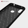 Védő tok csiszolt textúrával Xiaomi Redmi Note 6 - fekete