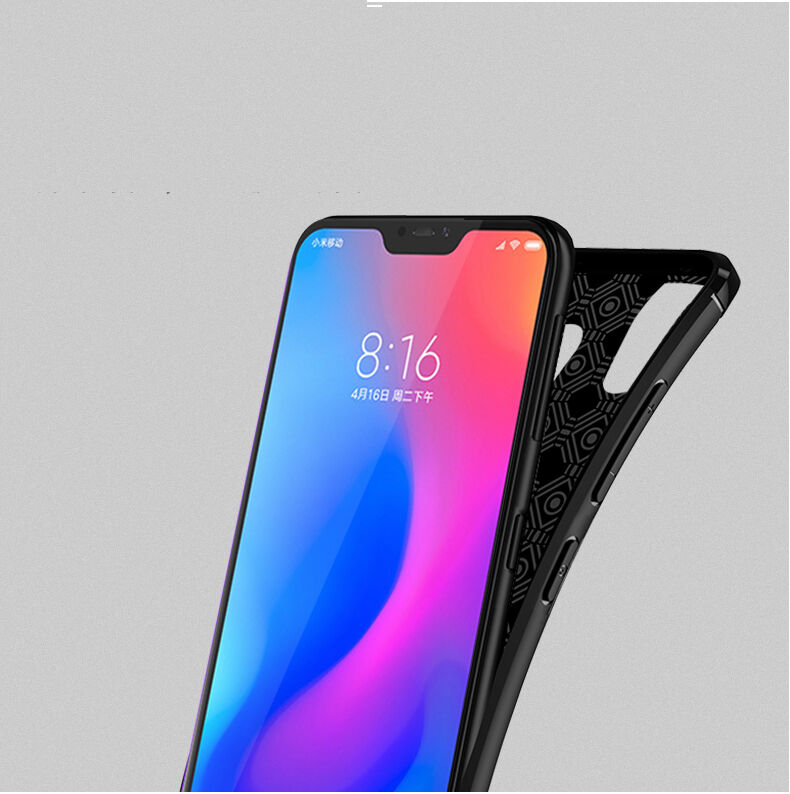 Tok csiszolt és bőr textúrával Xiaomi Mi A2 Lite - fekete