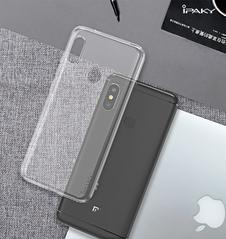 Ipaky puha védő tok Xiaomi Mi A2 Lite - transzparens