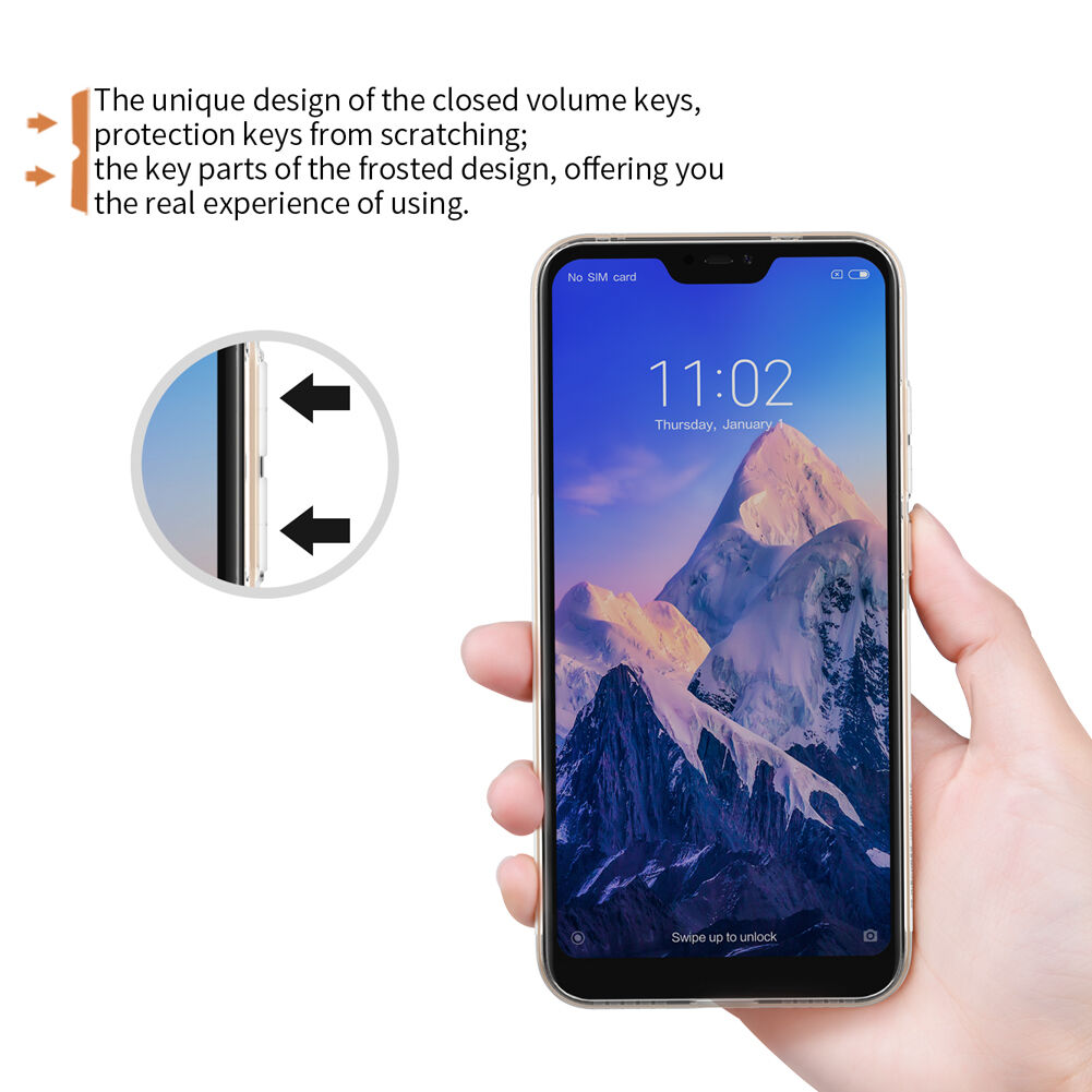 Nillkin puha védő tok Xiaomi Mi A2 Lite - 0,6 mm - transzparens