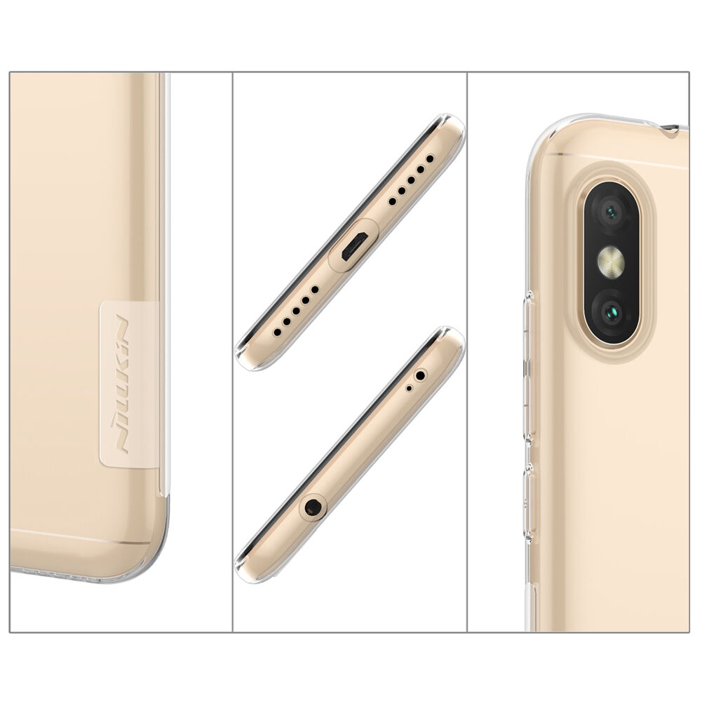 Nillkin puha védő tok Xiaomi Mi A2 Lite - 0,6 mm - transzparens