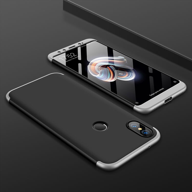GKK hátsó és elülső védő tok Xiaomi Mi A2 - rózsaszín-arany