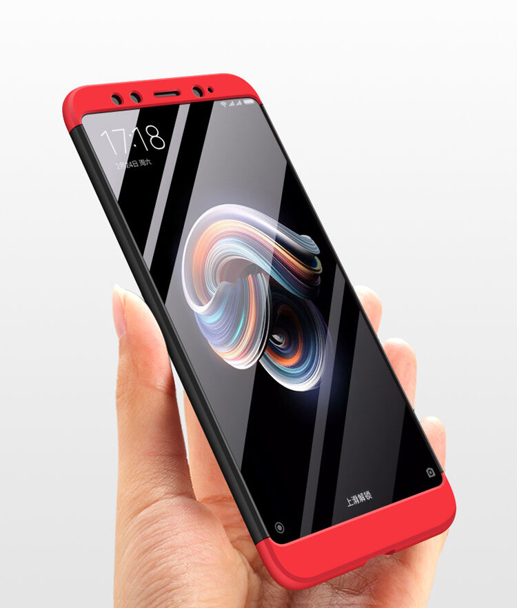 GKK hátsó és elülső védő tok Xiaomi Mi A2 - piros