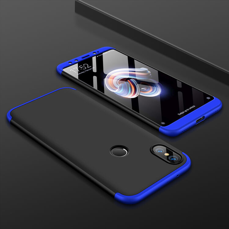 GKK hátsó és elülső védő tok Xiaomi Mi A2 - piros