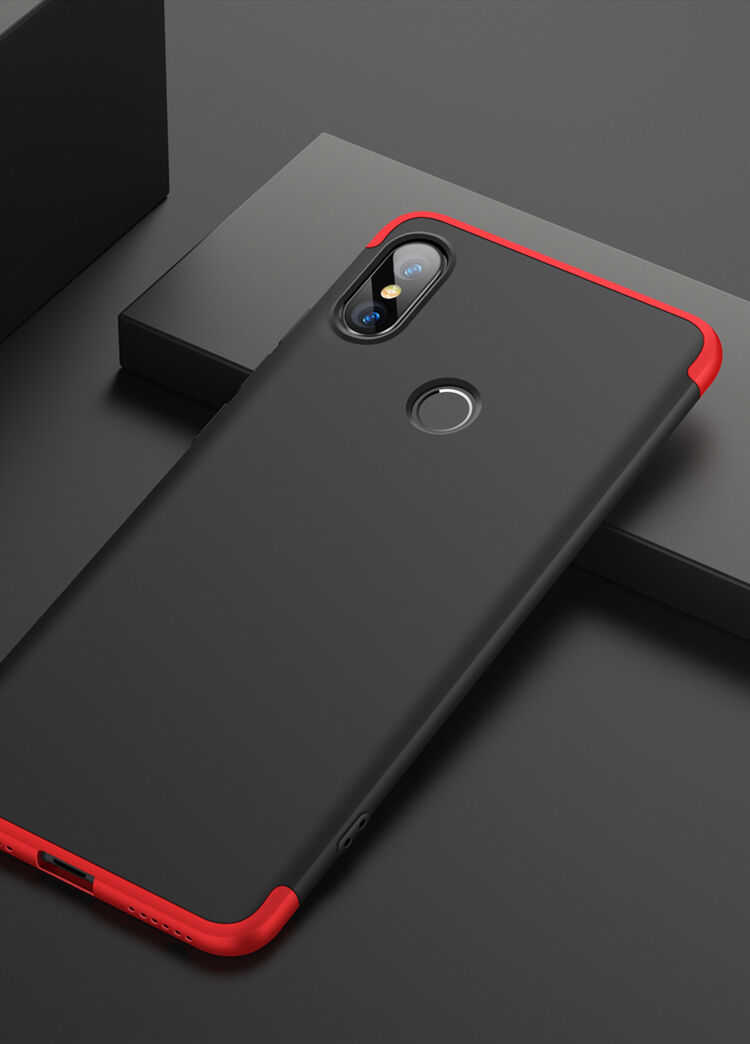 GKK hátsó és elülső védő tok Xiaomi Mi A2 - fekete