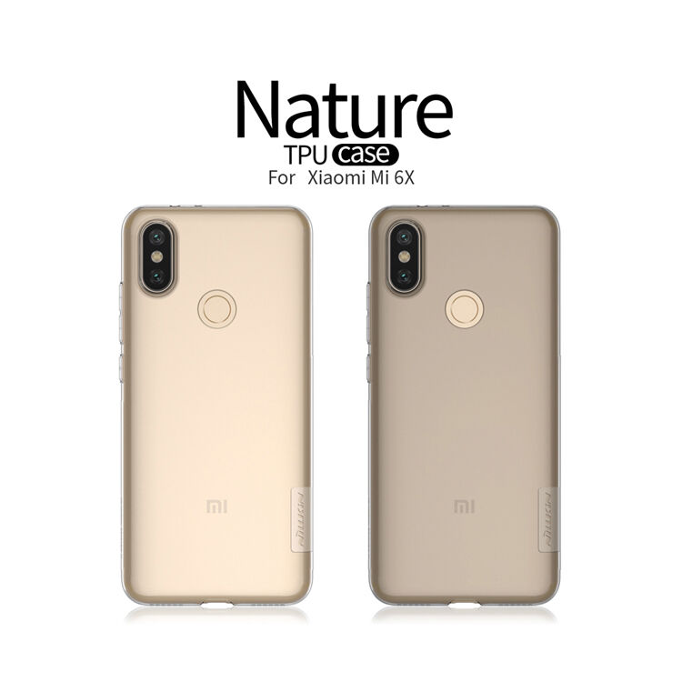 Nillkin vékony átlátszó védő tok Xiaomi Mi A2 - szürke