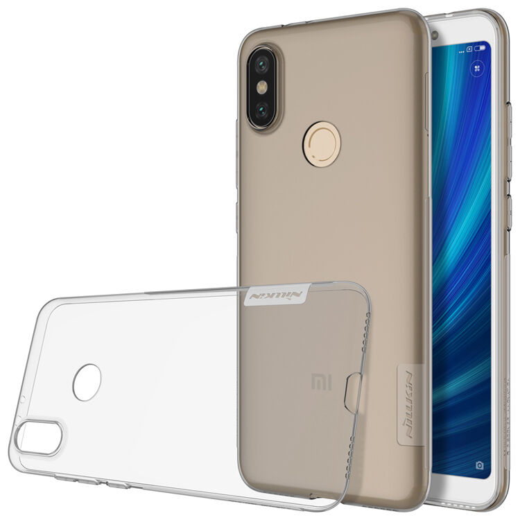 Nillkin vékony átlátszó védő tok Xiaomi Mi A2 - átlátszó