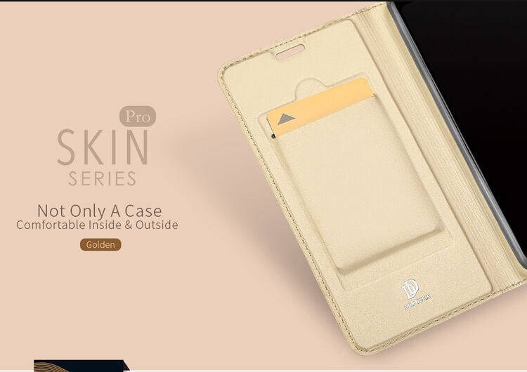 Dux Ducis védő bőr tok Xiaomi Mi A2 - sötétszürke