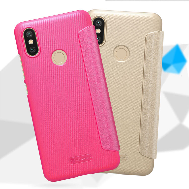 Nillkin védő tok ablakkal Xiaomi Mi A2 - arany