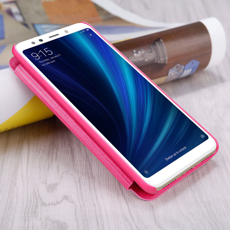 Nillkin védő tok ablakkal Xiaomi Mi A2 - arany