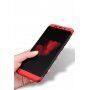 GKK hátsó tok extra szél védővel Xiaomi Redmi Note 5 - piros-fekete