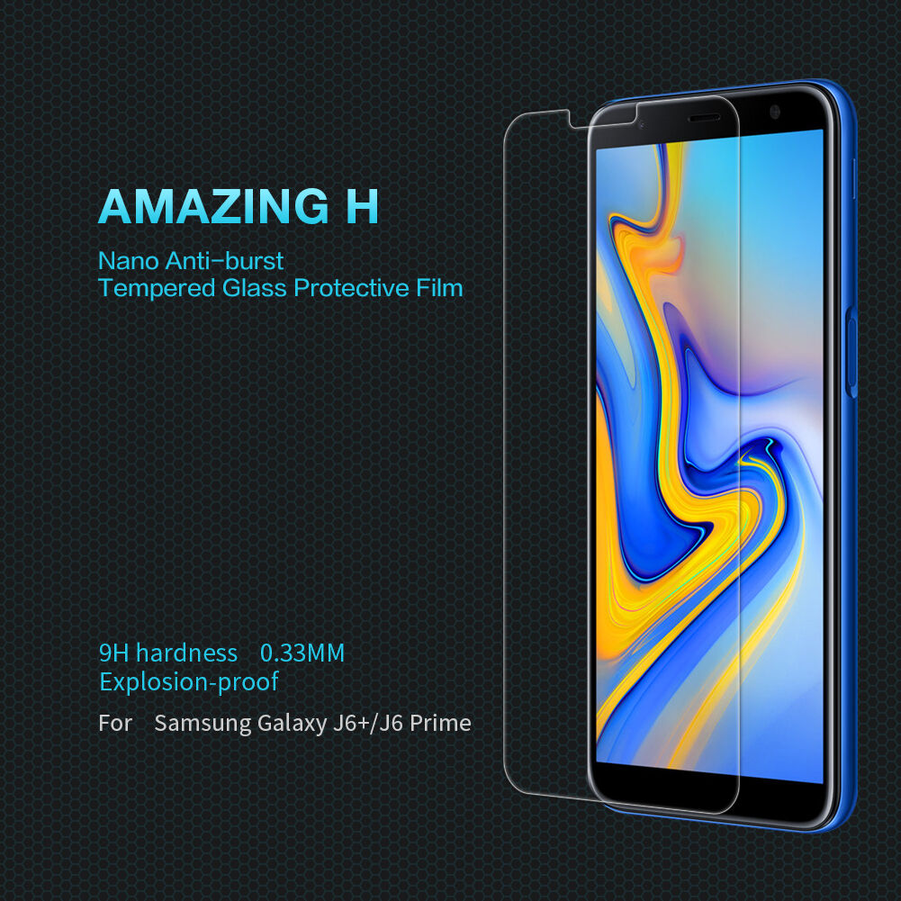 Nillkin edzett üveg Samsung Galaxy J6 Plus - átlátszó