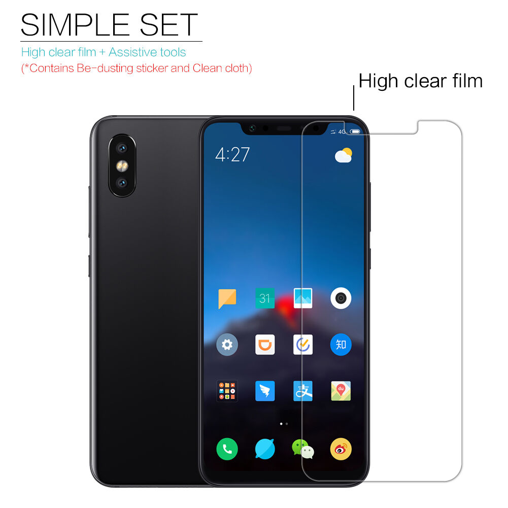 Nillkin védő fólia Xiaomi Mi 8 - átlátszó