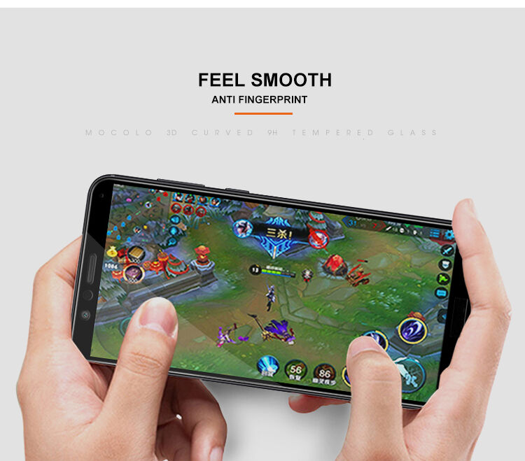 Mocolo edzett 3D üveg Honor 7X - fekete
