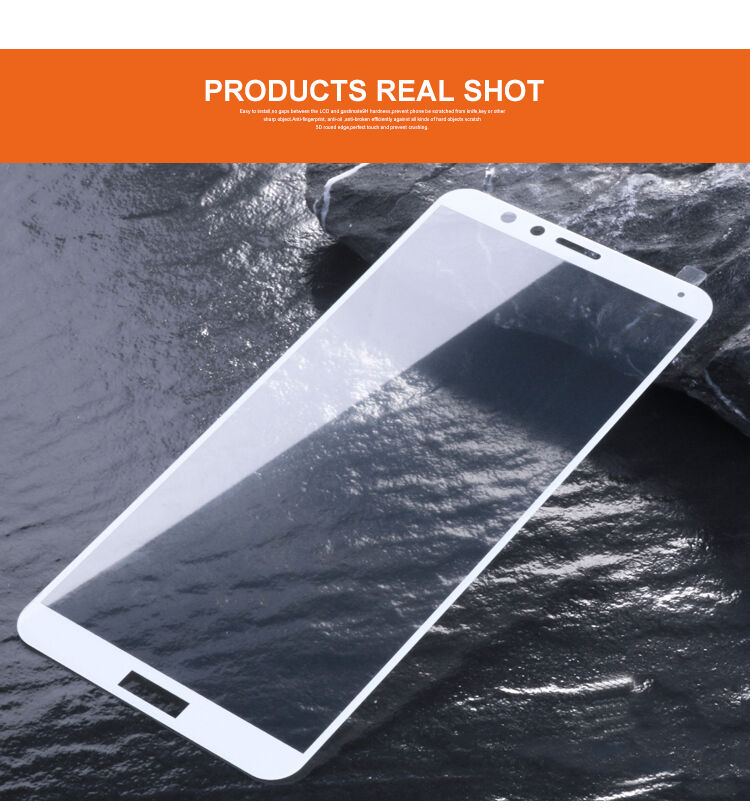 Mocolo edzett 3D üveg Honor 7X - fekete