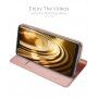 Dux Ducis Skin Pro flip cover tok Xiaomi Mi 8 - rózsaszín-arany
