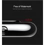 Baseus Shining átlátszó tok kerettel Xiaomi Mi 8 - kék