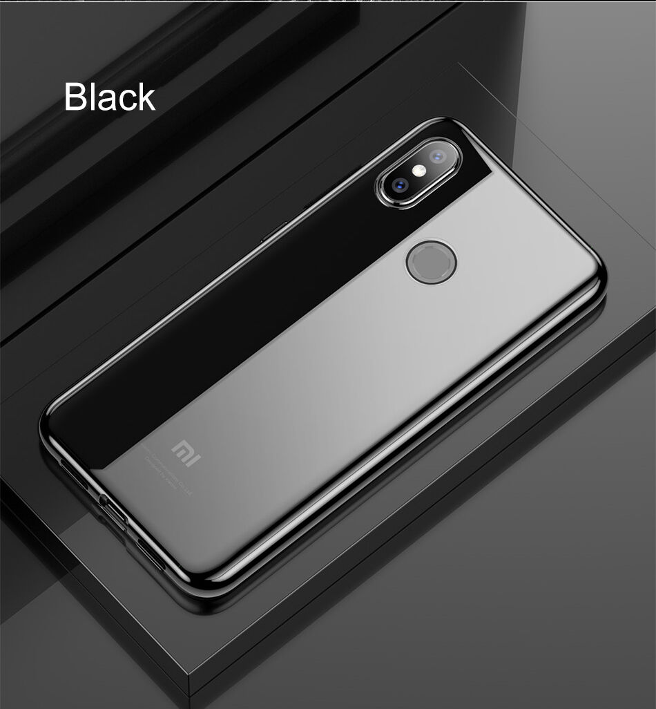 Baseus Shining átlátszó tok kerettel Xiaomi Mi 8 - arany