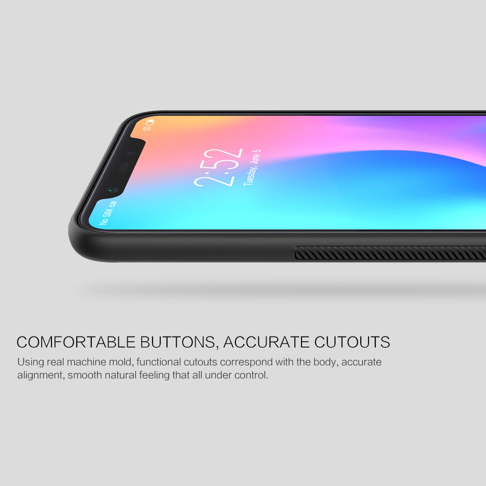 Nillkin műanyag tok Xiaomi Mi 8 - fekete
