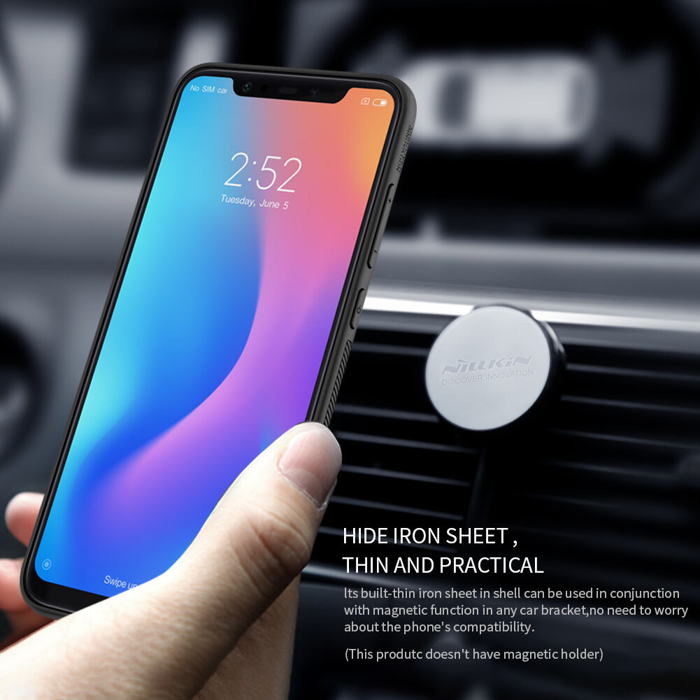Nillkin műanyag tok Xiaomi Mi 8 - fekete