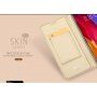 Dux Ducis Skin Pro bőr flip cover tok Xiaomi Mi 8 - kék