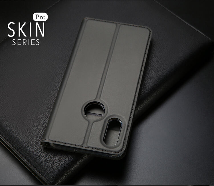 Dux Ducis Skin Pro bőr flip cover tok Xiaomi Mi 8 - kék