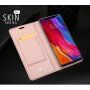 Dux Ducis Skin Pro bőr flip cover tok Xiaomi Mi 8 - kék