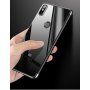 Cafele műanyag tok átlátszó kerettel Xiaomi Mi 8 - ezüst