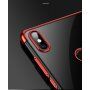 Cafele műanyag tok átlátszó kerettel Xiaomi Mi 8 - ezüst
