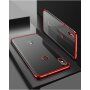 Cafele műanyag tok átlátszó kerettel Xiaomi Mi 8 - ezüst