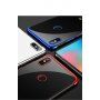 Cafele műanyag tok átlátszó kerettel Xiaomi Mi 8 - piros