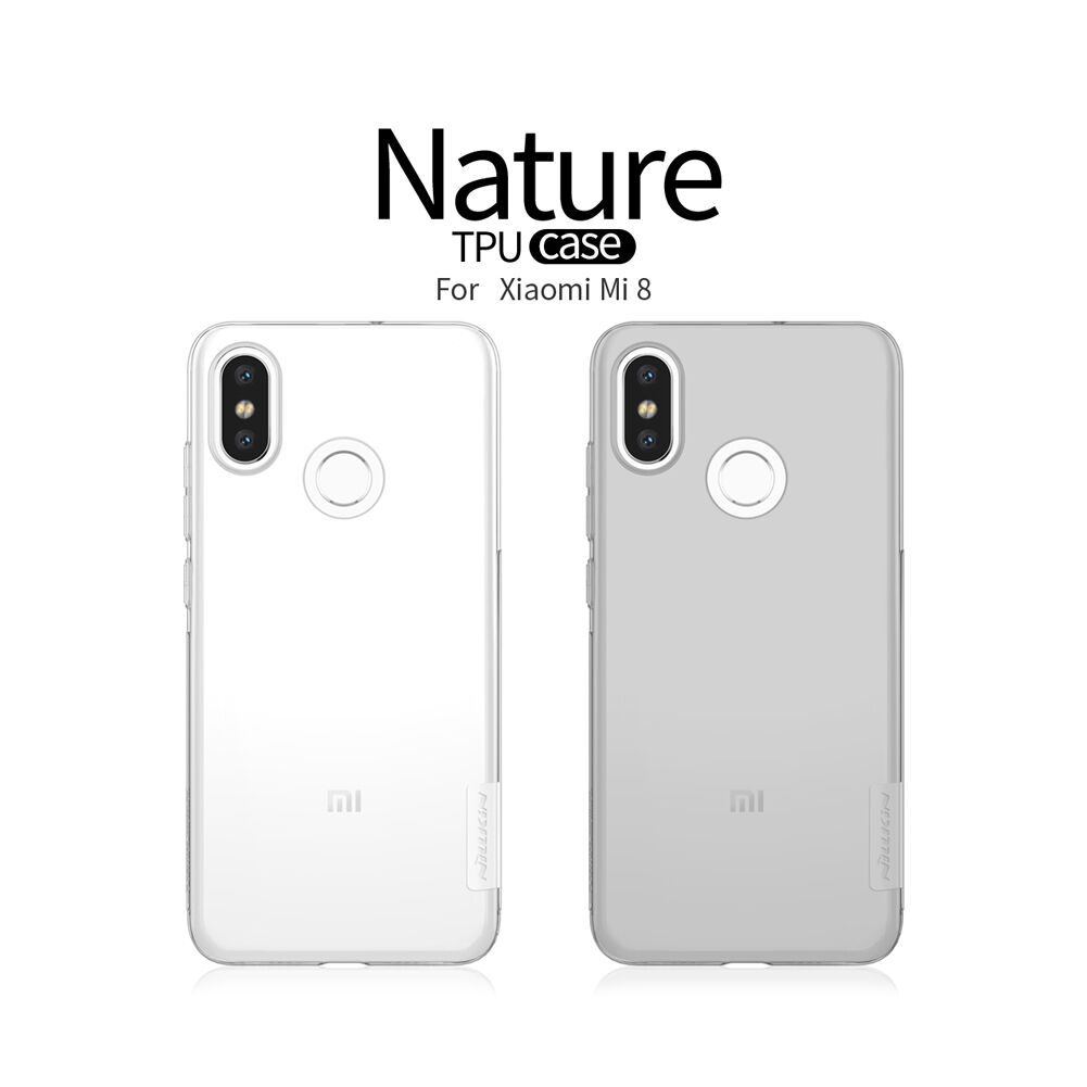 NILLKIN Nature tok Xiaomi Mi 8 - fehér