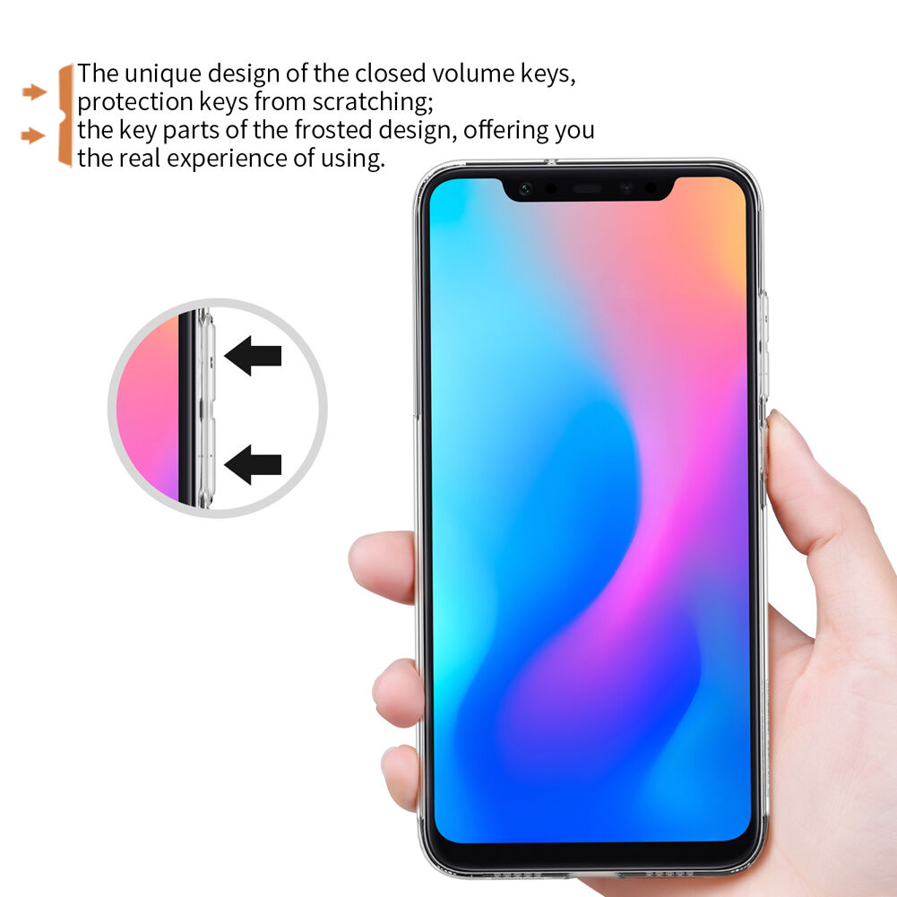 NILLKIN Nature tok Xiaomi Mi 8 - fehér