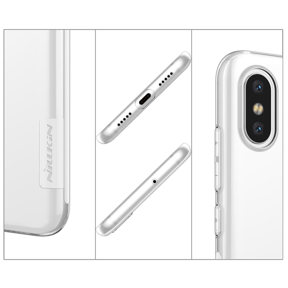 NILLKIN Nature tok Xiaomi Mi 8 - fehér