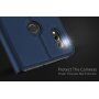 Dux Ducis Skin Pro bőr flip cover tok Honor 8X - sötétkék